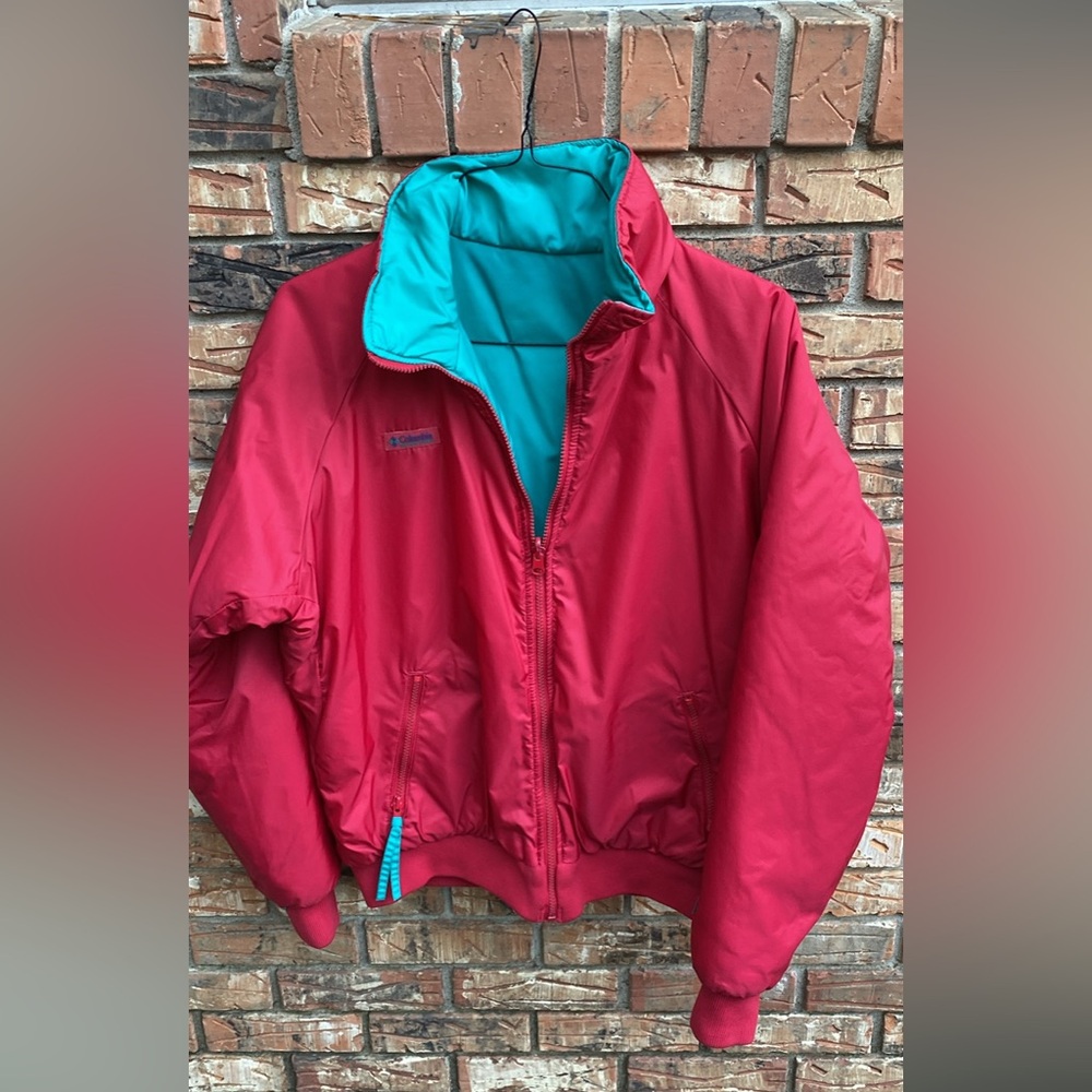 ❤️Vtg. COLUMBIA Men’s Reversible Jacket M